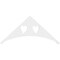 Ekena Millwork Pitch Winston Architectural Grade PVC Gable Pediment, 36"W x 16 1/2"H x 1"P (11/12) GPP036X017X100WIN - alternate 5